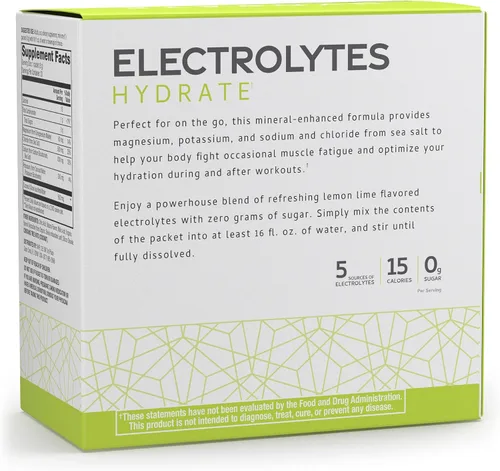Vista 4 de Dr. Mercola Pure Power Electrolytes - Apoya la hidratación y la función muscular - Mezcla de magnesio y potasio - 0.00 oz de azúcar por porción