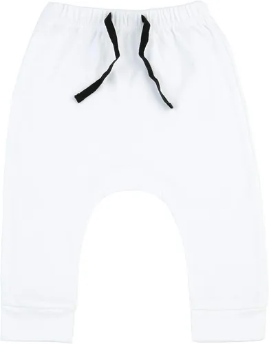 Vista 4 de SOBOWO Paquete de 3 pantalones deportivos de algodón para bebés recién nacidos para niños y niñas 0-3T entrelazados 195 GSM Gris