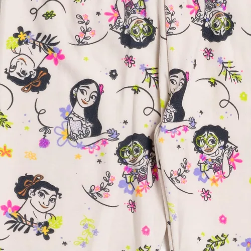 Vista 6 de Disney Encanto Mirabel Luisa Isabela - Conjunto de sudadera con capucha y leggings de forro polar con lentejuelas para niños pequeños a niños grandes