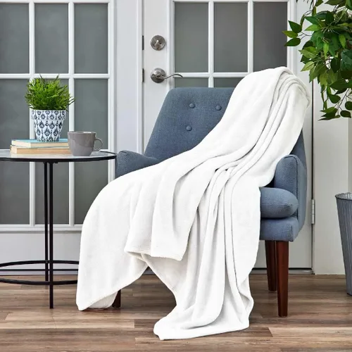 Vista 10 de Cosy House Collection 1500 - Manta de microfibra de lujo. Couch & Travel Essentials - All Season, Stays Fresh & Clean - Soft, Breathable &