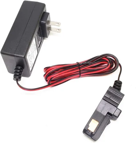 Vista 2 de Nuevo cargador gris de 12 voltios para ruedas eléctricas W6205 Barbie Cadillac Escalade