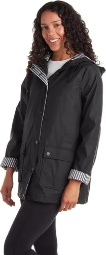 Vista 2 de URBAN REPUBLIC Chaqueta impermeable para mujer, rompevientos ligera e impermeable para mujer (S-3XL)