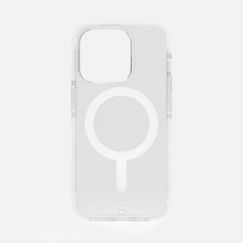 Vista 6 de BodyGuardz Ace Pro - Funda transparente (iPhone 15 Pro) Funda delgada MagSafe a prueba de golpes probada hasta 18 pies con carga inalámbrica