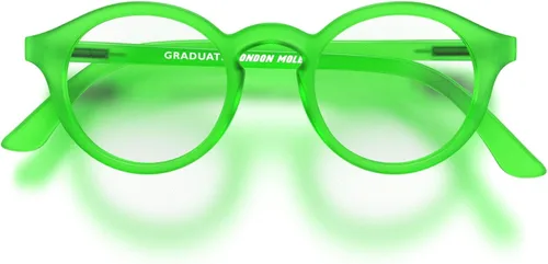 Vista 19 de LONDON MOLE® Graduate reading glasses Cool round panto shaped readers Men’s Women’s Unisex Spring hinges
