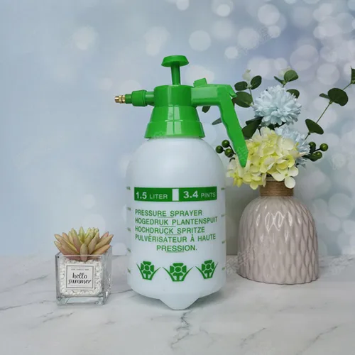 Vista 9 de VANZACK Pulverizador neumático para rociador de agua de manchas, botella rociadora de mano, rociador de jardín, botella de rociador de césped