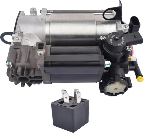 Vista 8 de Bomba de Compresor de Suspensión Neumática Airmatic Compatible con 2000-2009 Mercedes Benz W220 W211 W219 S211 2113200304