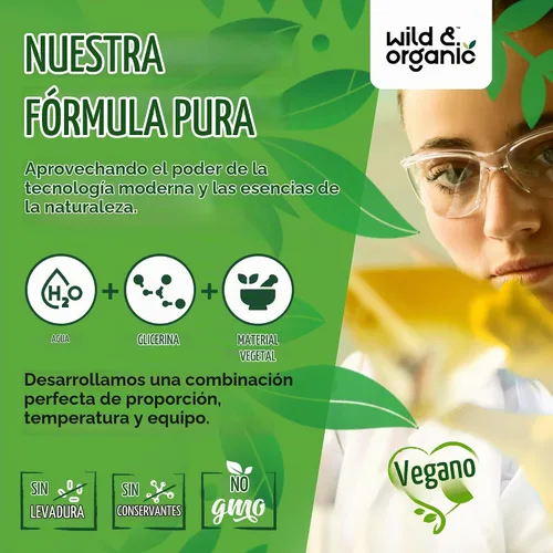 Vista 8 de Wild & Organic Eyebright Herb Tintura - Suplemento de soporte ocular - 2 fl oz