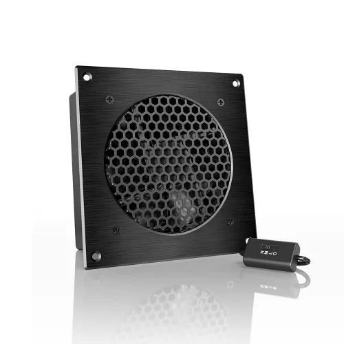 Vista 15 de Kit de ventilador de refrigeración para armarios, para sistema de cine en casa o receptor de AV, de AC Infinity, AI-CFS80BA