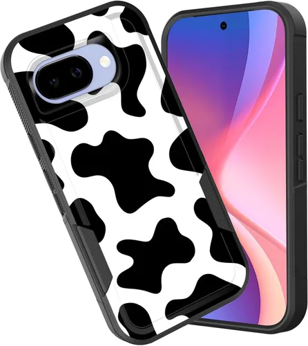 Vista 78 de Funda para Pixel 6A, funda híbrida de doble capa resistente a prueba de golpes de policarbonato duro de silicona suave TPU para Google Pixel 6A