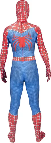 Vista 3 de Lotusuncostume Disfraz de superhéroe de elastano Zentai para adultos, disfraz de cosplay de Halloween