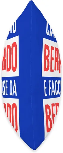 Vista 2 de Bernardo Idea Regalo Personalizzata con Nome Ciao Sono Faccio Cose Da Bernardo Personalizzato - Almohada personalizada, 16 x 16 pulgadas, multicolor