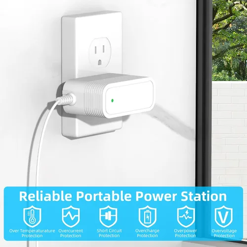 Vista 5 de Cargador de 5V 2A compatible con iRestore Professional Essential y Elite Recargable Cable de Alimentación de Batería de Repuesto