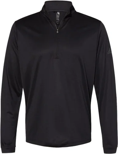Vista 4 de adidas - Sudadera ligera con cremallera de un cuarto (A401)