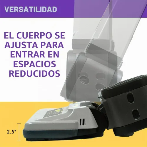 Vista 6 de Aspiradora Comercial ProForce 1200XP de Servicio Pesado de 12 Pulgadas con Doble Motor con Bolsa, Filtración ProLevel y Medios HEPA - Para