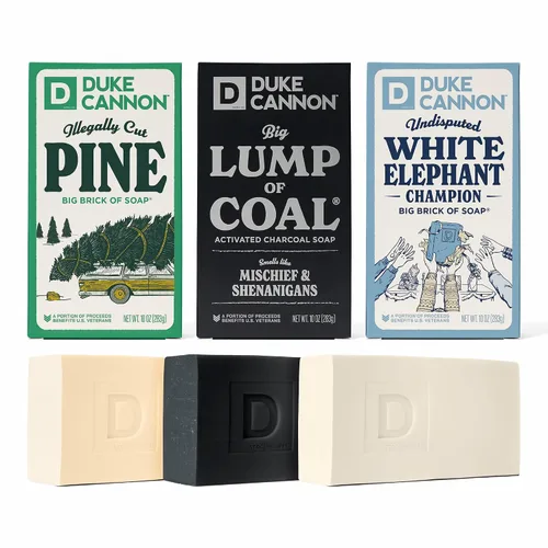 Vista 9 de Duke Cannon Supply Co. Paquete de Jabón en Barra Grande - Jabón para Hombres con Aroma Masculino - Triple Molido - Todos los Tipos de Piel