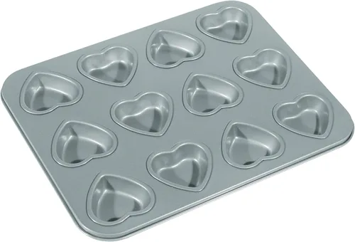 Vista 11 de Fox Run Molde para pastel con forma de corazón, preferido, antiadherente, de 8 pulgadas