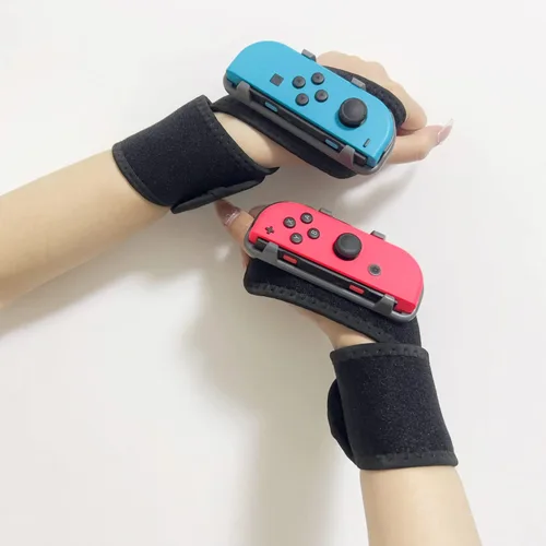 Vista 5 de Panzckerly Just Dance Wristband Strap for Switch Nintendo (2 PACK) Zumba Burn It Up Comfortable N BreathableFree the fingers,Free the hands JUST