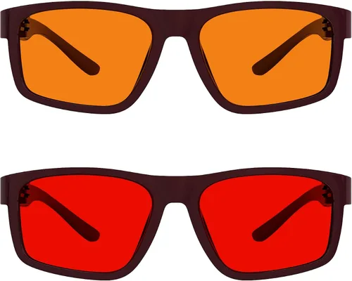Vista 296 de Eyekepper Gafas de luz azul para hombre y mujer, paquete de 6 lentes Pilot Paquete de 6 color mezclado