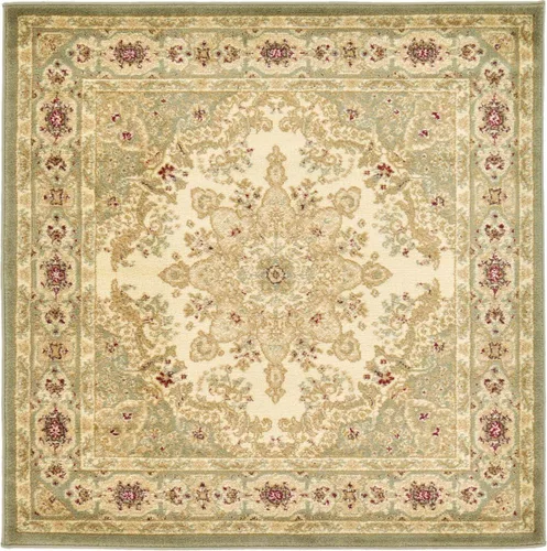 Vista 16 de Unique Loom - Alfombra clásica tradicional, colección Versalles, Polipropileno, Rojo/Borgoña