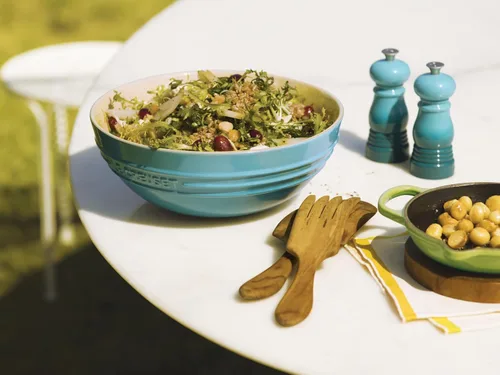 Vista 6 de Le Creuset - Cuenco múltiple de cerámica, 1.6 cuartos de galón, color cereza Cerise
