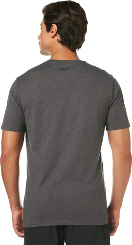 Vista 5 de Under Armour Camiseta de manga corta Global Foundation para hombre, Cabaña Cobalto Plaid