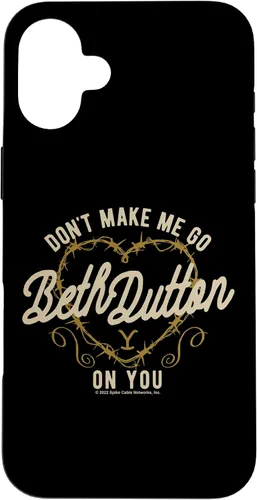 Vista 22 de Funda para iPhone 16 Yellowstone Beth Dutton Don't Make Me