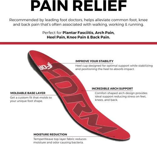 Vista 2 de Form Premium Narrow Insoles for Comfort & Maximum Pain Relief, Ideal for Narrow Shoes & Boots