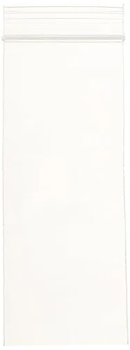 Vista 70 de Aviditi Poly Bolsa con cierre hermético blanco, 10" x 12", Azul, 1000