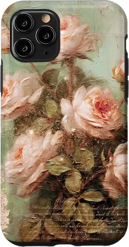 Vista 29 de Vintage Antique English Roses Garden Victorian Art Case for iPhone 17