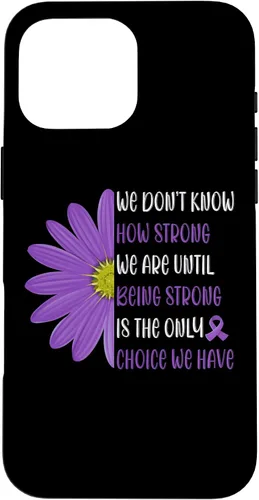 Vista 19 de iPhone 16 Pancreatic Cancer Awareness Month Pancreatic Cancer Warrior Case