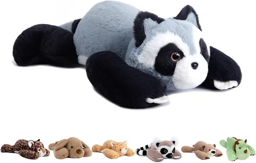 Vista 13 de Niuniu Daddy Oso de peluche con peso de 24" 5 libras, animales de peluche para adultos y niños, juguete de peluche de oso grande, bonita almohada