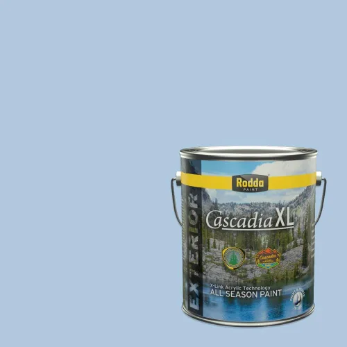 Vista 139 de Rodda Paint CASCADIA XL - Pintura satinada e imprimación para exteriores en uno, cuarto de galón, idea abstracta