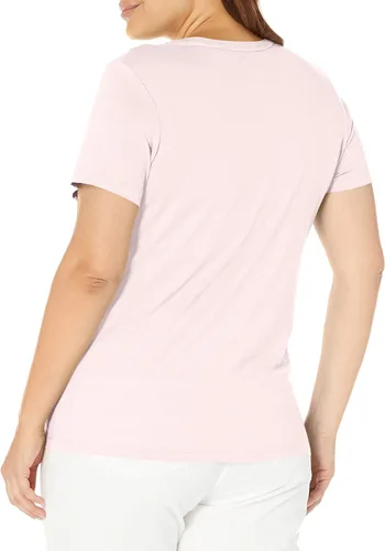 Vista 2 de HUE Camiseta de pijama de manga corta con cuello en V para mujer
