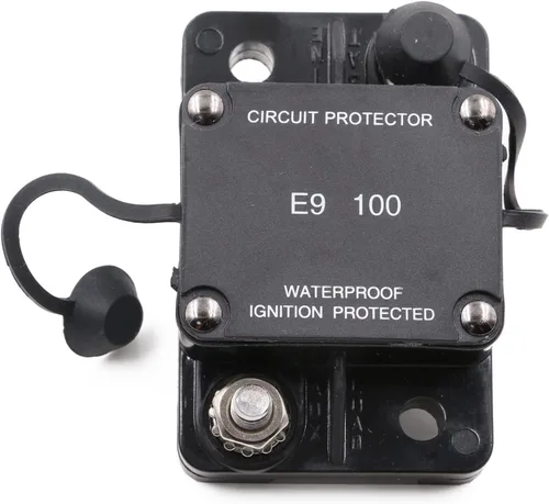 Vista 43 de E69 Interruptor de circuito de 10 A T3 con restablecimiento manual Mini de montaje en superficie IP66 Interruptor conmutable de 10 A