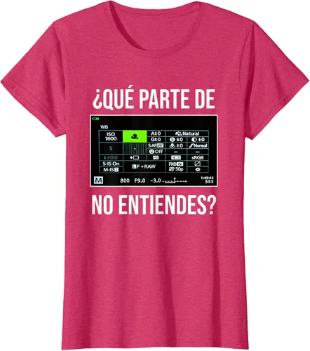 Vista 8 de ¿Qué Parte de la cámara no entiendes? Camiseta