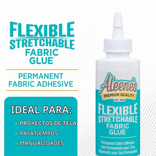 Vista 3 de Aleene's AR70-2 Pegamento flexible para tela estirable, 4 onzas, multicolor