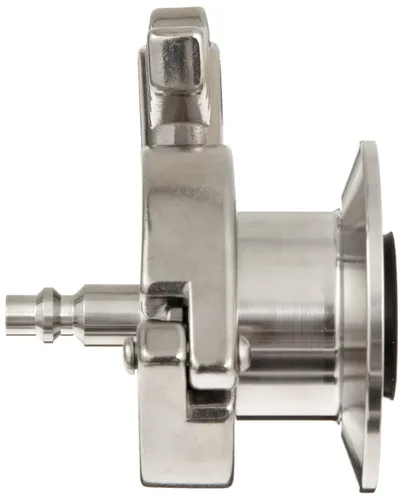 Vista 2 de Dixon Válvula de retención sanitaria del soplo del aire del acero inoxidable 316L de B45AB-R100150, 1" desconexión rápida del OD del tubo