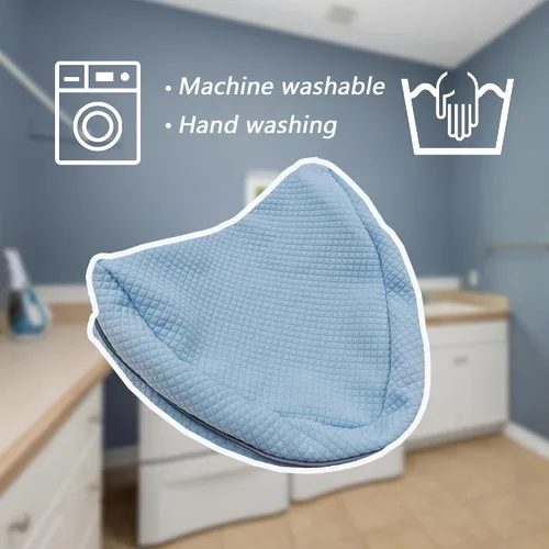 Vista 7 de Funda de almohada de rodilla para Contour Legacy Almohada de apoyo de rodilla (azul) Leg Pillowcase for Contour Legacy Knee Pillow, Knee