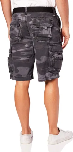 Vista 56 de Unionbay Survivor pantalones cortos de cargo con cinturón para hombre