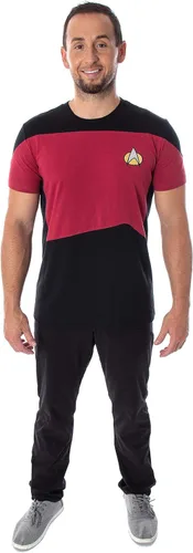 Vista 5 de Star Trek Next Generation TNG - Camiseta de manga corta para hombre