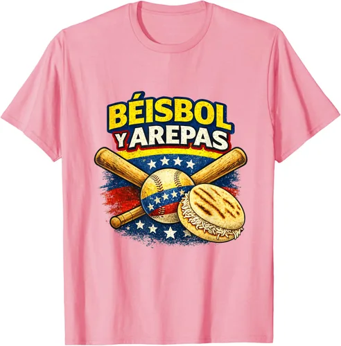 Vista 110 de Camiseta Beisbol y Arepas Venezuelas Baseball Pride Team 2026
