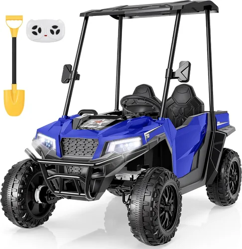 Vista 12 de Carrito de golf para niños de 24 V, carrito de golf para niños de 800 W con Negro