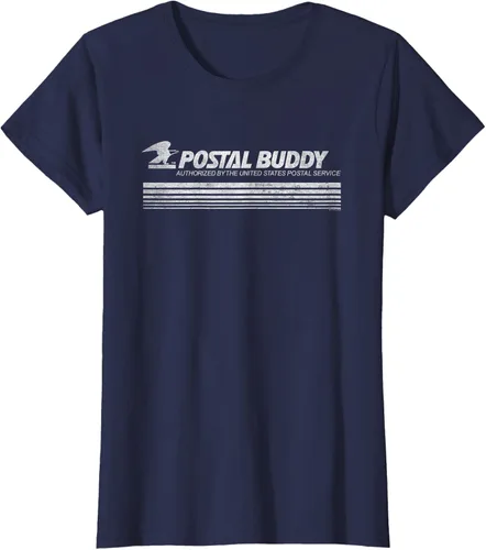 Vista 10 de USPS Vintage Postal Buddy - Camiseta, Negro, S