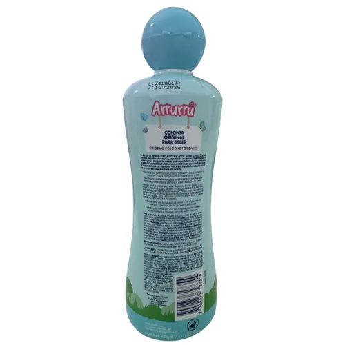 Vista 2 de Colonia Arrurru para Bebes – 13.5 fl oz (13.52 fl oz) (13.5 fl oz), Azul (Azul))