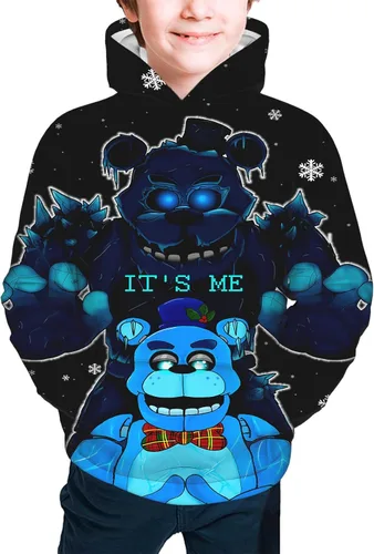 Vista 3 de Unisex Hoodie 3d Printed Game Pullover Sweatshirts Anime Hoodies