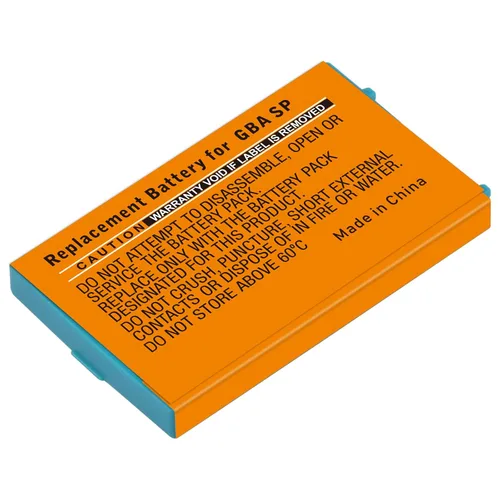 Vista 6 de Gameboy Advance SP Battery, Hisewen 900mAh Li-ion GBA SP Battery Replacement for Nintendo Gameboy Advance SP with Tool Kit