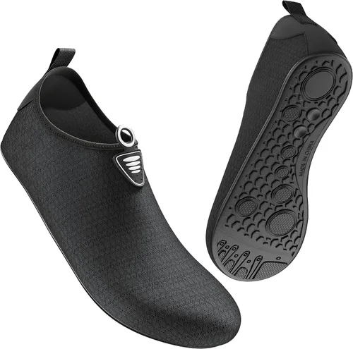 Vista 5 de Metog Zapatos de agua, secado rápido, para deportes de playa, natación, surf, yoga, estilo pie desnudo, para hombre y mujer