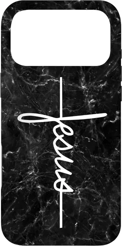 Vista 22 de iPhone 12 Pro Max - Carcasa para teléfono cristiano, diseño de Jesús