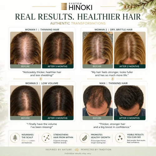 Vista 2 de Hayashi System Hinoki - Acondicionador para cabello fino, 10.1 onzas