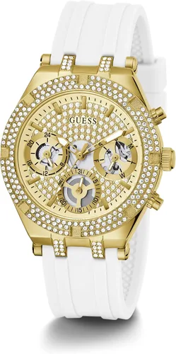 Vista 5 de GUESS Ladies Sport Multifunction Crystal Cut-Thru 38mm Watch